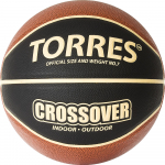 Мяч баскетбольный матчевый TORRES Crossover р.7